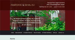 Desktop Screenshot of hartzogsilva.com